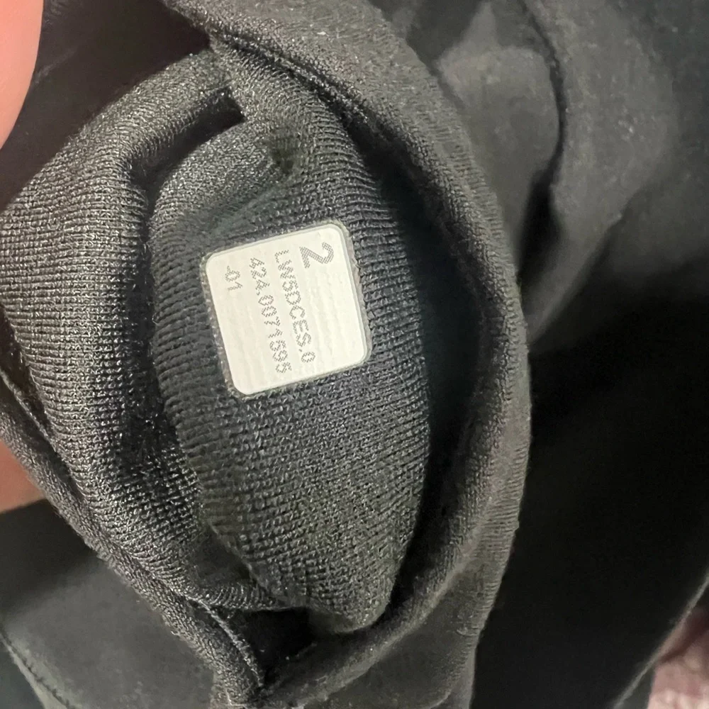 Lululemon Align High Rise Pant with Pockets 25” Black Size 2 Yoga Leggings